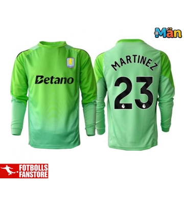 Aston Villa Emiliano Martinez #23 Målvakt Bortatröja 2025-26 Långärmad